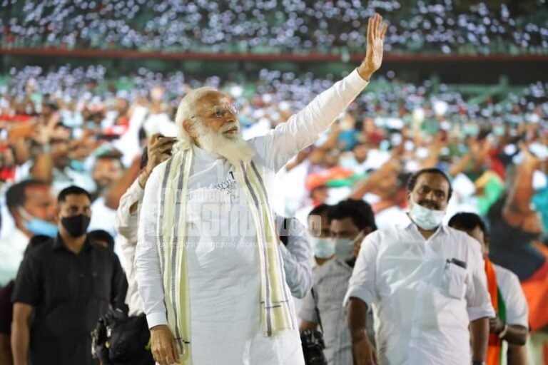 തിരുവനന്തപുരത്ത് ആവേശമായി മോദി