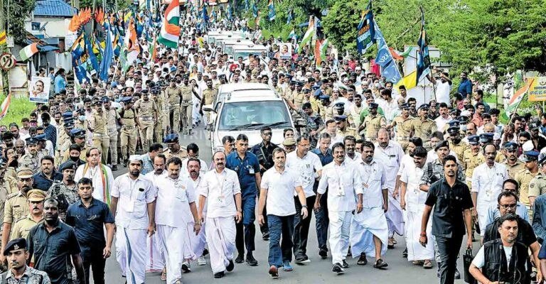 കേന്ദ്ര ആരോഗ്യ മന്ത്രിയുടെ കൊവിഡ് നിർദേശങ്ങൾ തള്ളി ഭാരത്‌ ജോഡോ യാത്രയ്ക്ക് ഹരിയാനയിൽ തുടക്കം