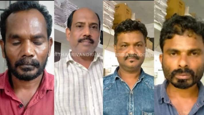 പ്രായപൂർത്തിയാകാത്ത പെൺകുട്ടിയെ കടത്തി കൊണ്ടുപോയി കൂട്ട ബലാത്സംഗം ചെയ്ത നാല് പേരെ പോലീസ് അറസ്റ്റ് ചെയ്തു