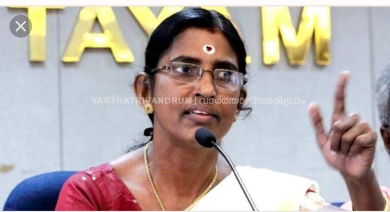 വയലാർ അവാർഡ്: പാൽ പായസം സെപ്റ്റിക് ടാങ്കിൽ വിളമ്പുന്നതിന് തുല്യം : കെ.പി.ശശികല