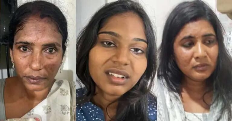തിക്കും തിരക്കുമുണ്ടാക്കി മാല മോഷണം : മൂന്നുപേർ പോലീസ് പിടിയിൽ
