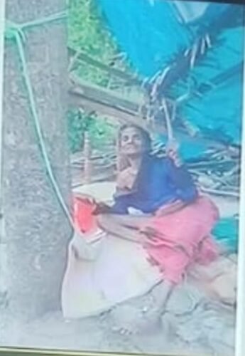 വയോധികയെ തൊഴുത്തിൽ ചങ്ങലയിൽ കെട്ടിയിട്ട് മർദ്ദിച്ചു