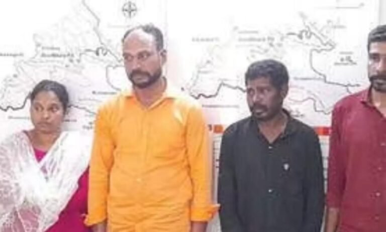 പട്ടാപ്പകല്‍ വീട് കുത്തിത്തുറന്ന് എട്ട് ലക്ഷം രൂപയും 32 പവന്‍ സ്വര്‍ണവും കവര്‍ന്ന കേസില്‍ ഒരു യുവതിയടക്കം ആറ് പ്രതികള്‍ പിടിയില്‍.