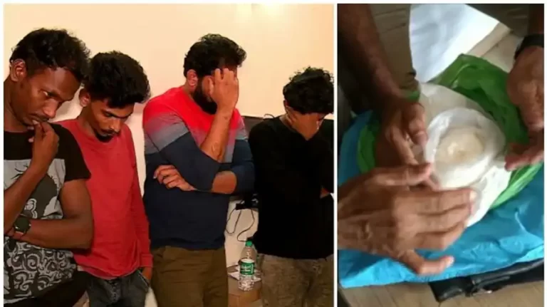 ഒരു കോടി രൂപ വില വരുന്ന എംഡിഎംഎയുമായി നാല് യുവാക്കൾ അറസ്റ്റിൽ