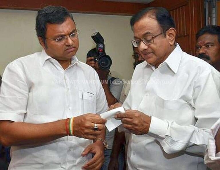 കാർത്തി ചിദംബരത്തിന്റെ 11.04 കോടി രൂപയുടെ സ്വത്ത് എൻഫോഴ്സ്മെന്റ് ഡയറക്ടറേറ്റ് കണ്ടുകെട്ടി