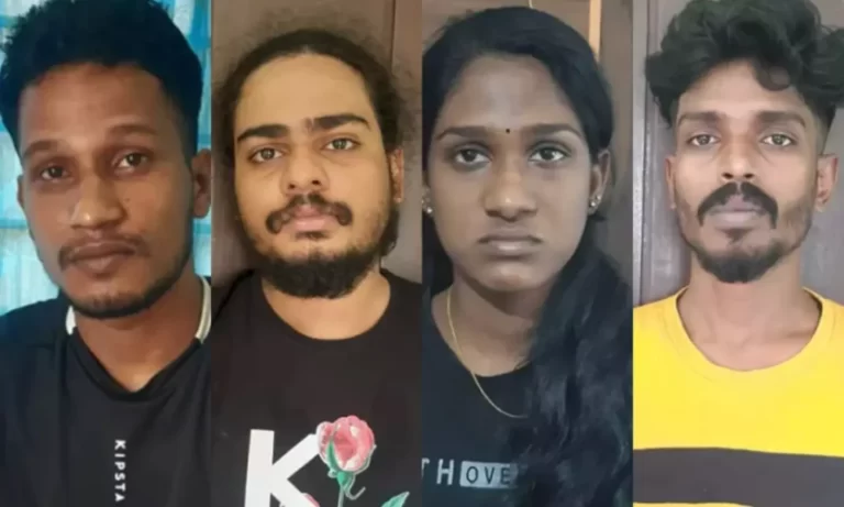 15 കി.ഗ്രാം കഞ്ചാവുമായി യുവതി ഉൾപ്പെടെയുള്ള സംഘം അറസ്റ്റിൽ
