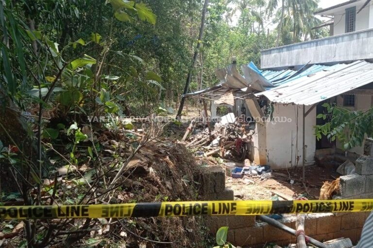 പാലക്കാട് കേരളശ്ശേരിയിൽ വീട്ടിനുള്ളിൽ പൊട്ടിത്തെറി, ഒരാൾ മരിച്ചു